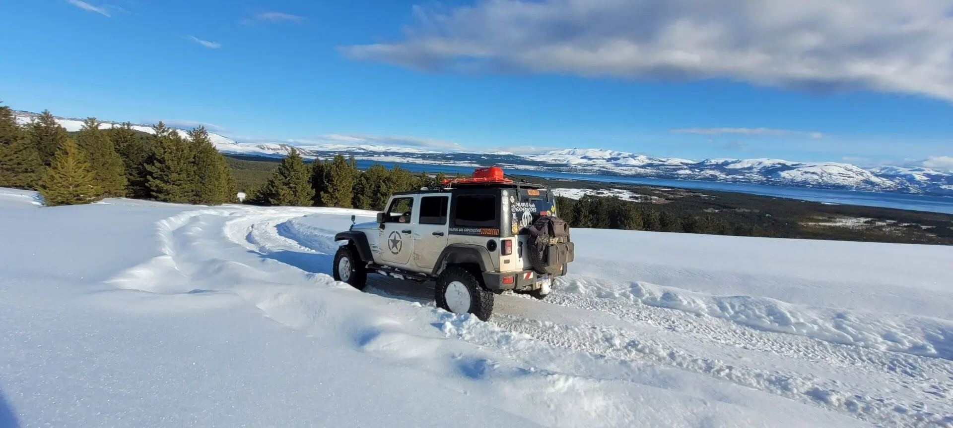 Expedicao Neve na Villa Pehuenia Argentina
