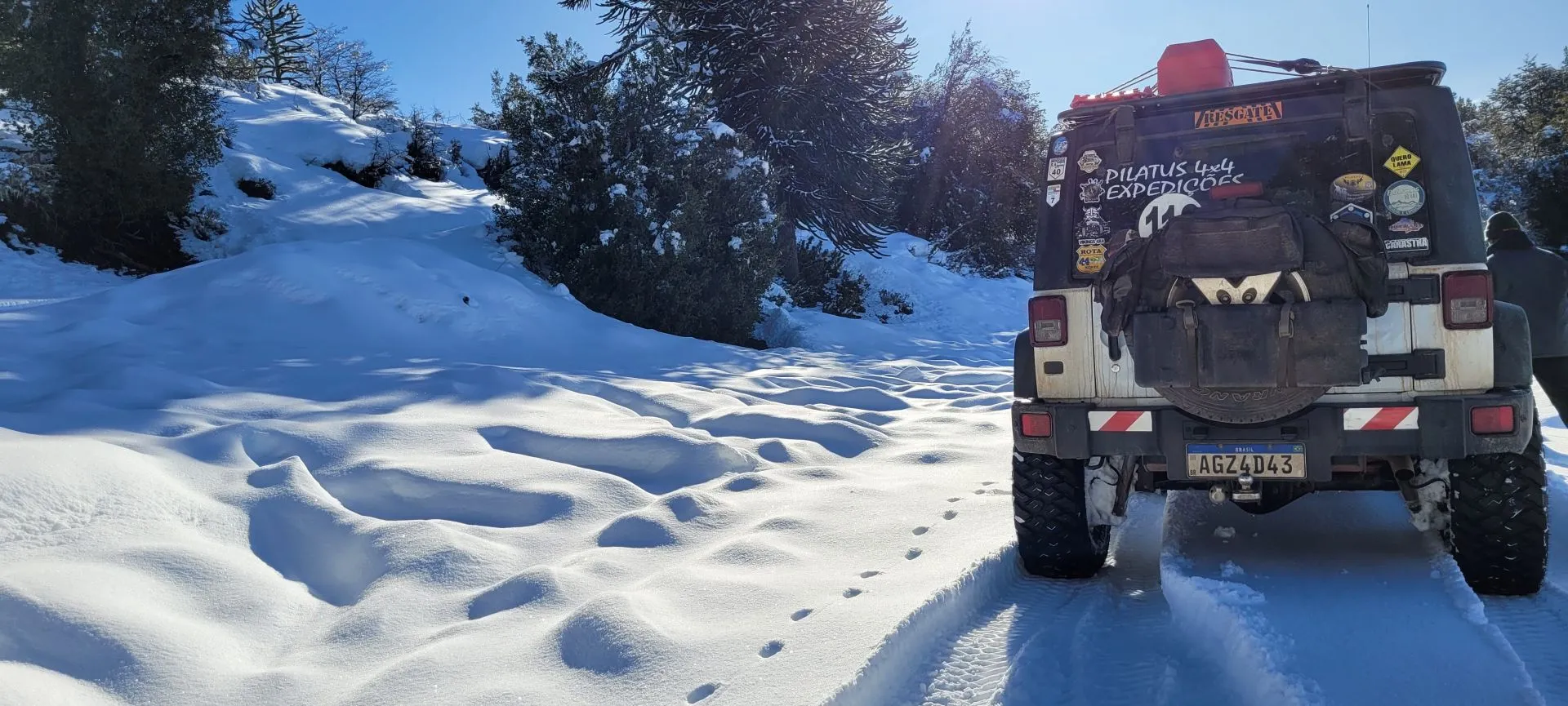 Expedicao Neve na Villa Pehuenia Argentina