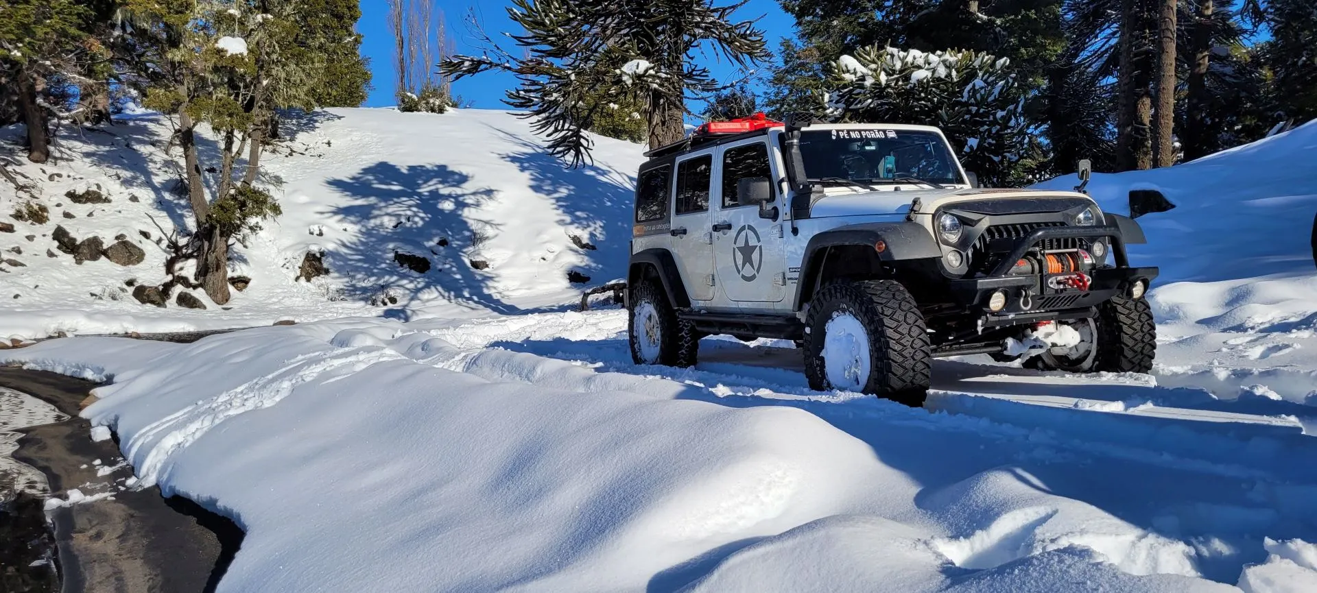 Expedicao Neve na Villa Pehuenia Argentina