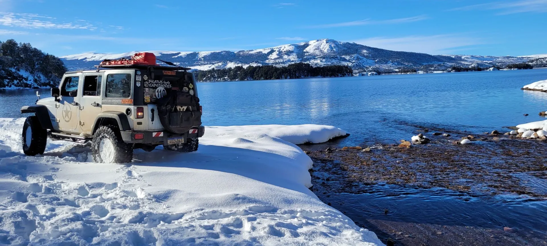 Expedicao Neve na Villa Pehuenia Argentina