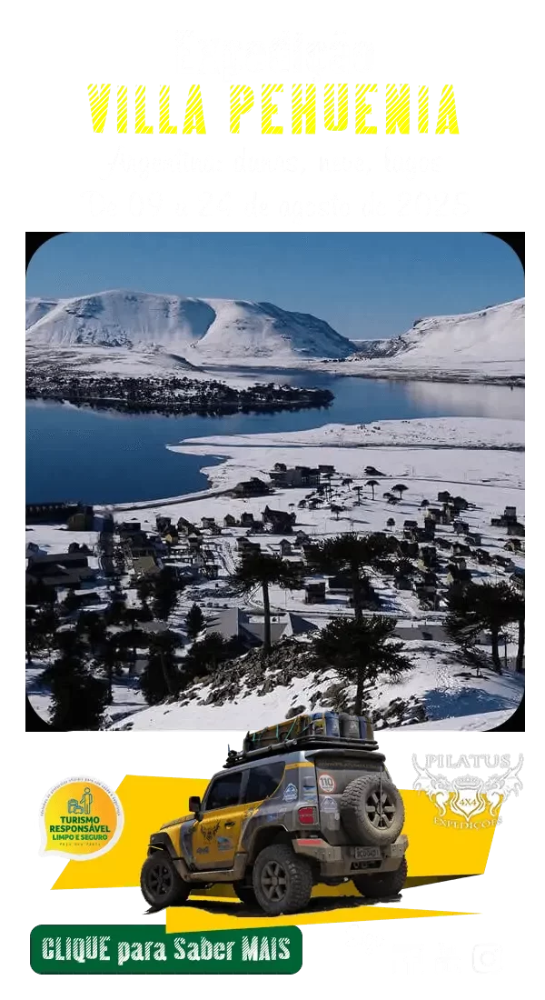 Expedicao Neve na Villa Pehuenia Argentina